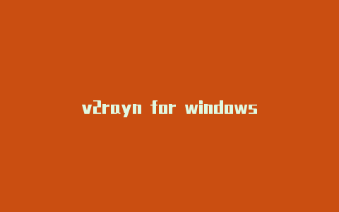 v2rayn for windows