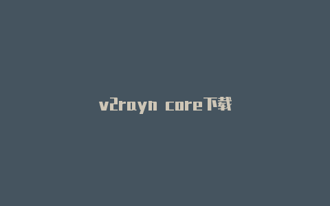 v2rayn core下载